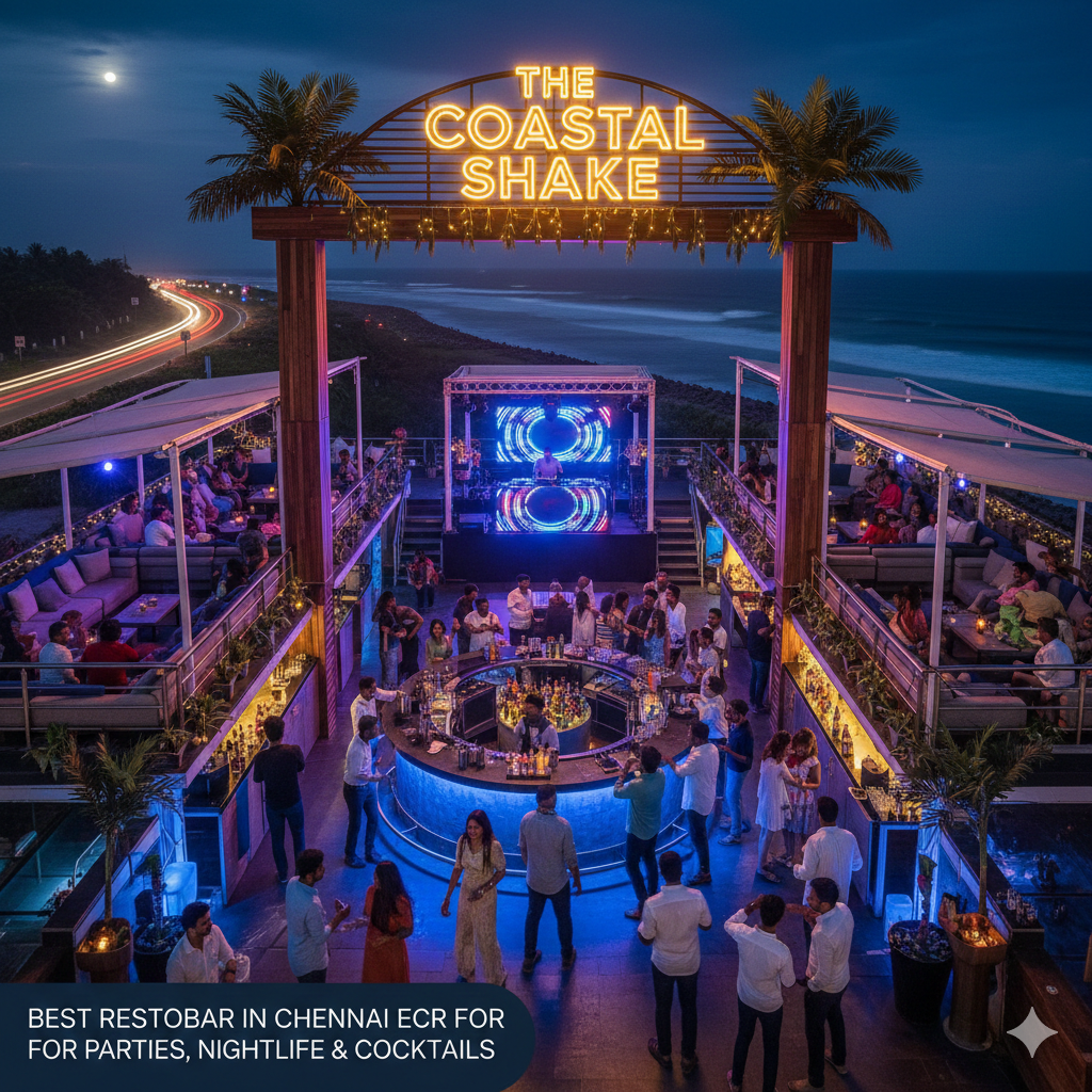 Best Restobar in Chennai ECR for Parties, Nightlife & Cocktails