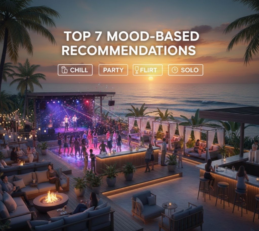 Top 7 Mood-Based Recommendations at a Restobar in Chennai ECR (For Chill, Party, Flirt, or Solo Vibes) 