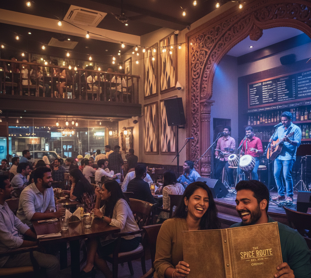 What Makes a Restobar in Chennai Profitable Menu Psychology, Music, and Mood